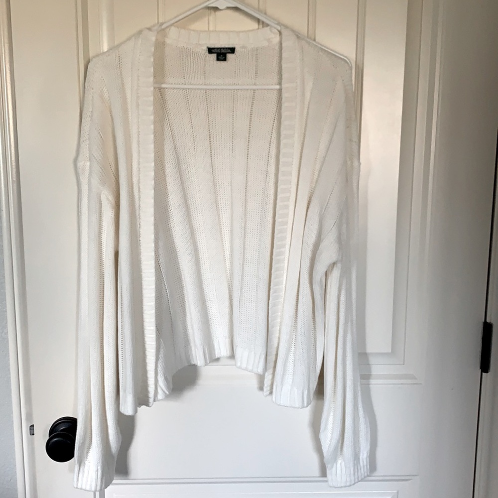 Cream cardigan worn once
